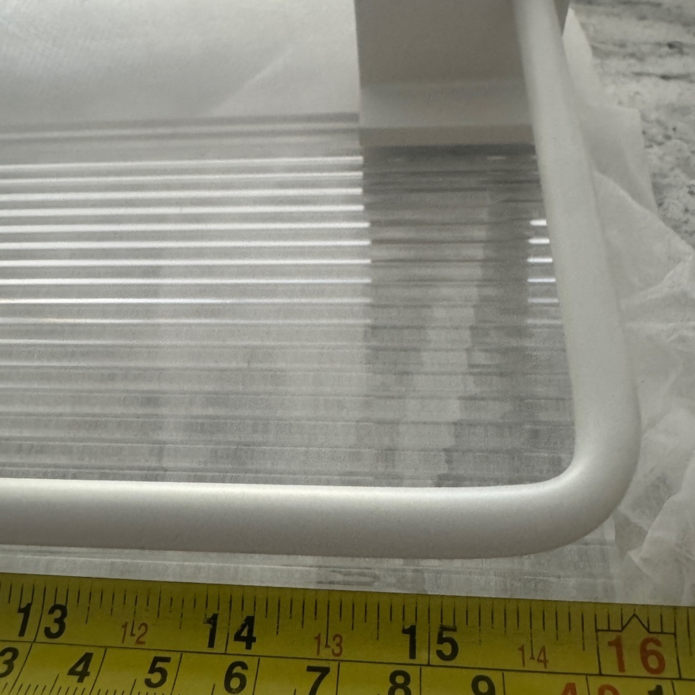 Transparent Bath Storage Organizer